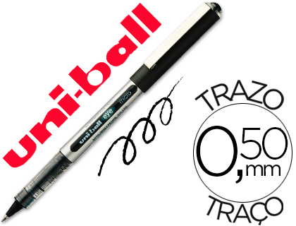 Bolígrafo roller uni-ball eye UB-150 tinta negra 0,7 mm.